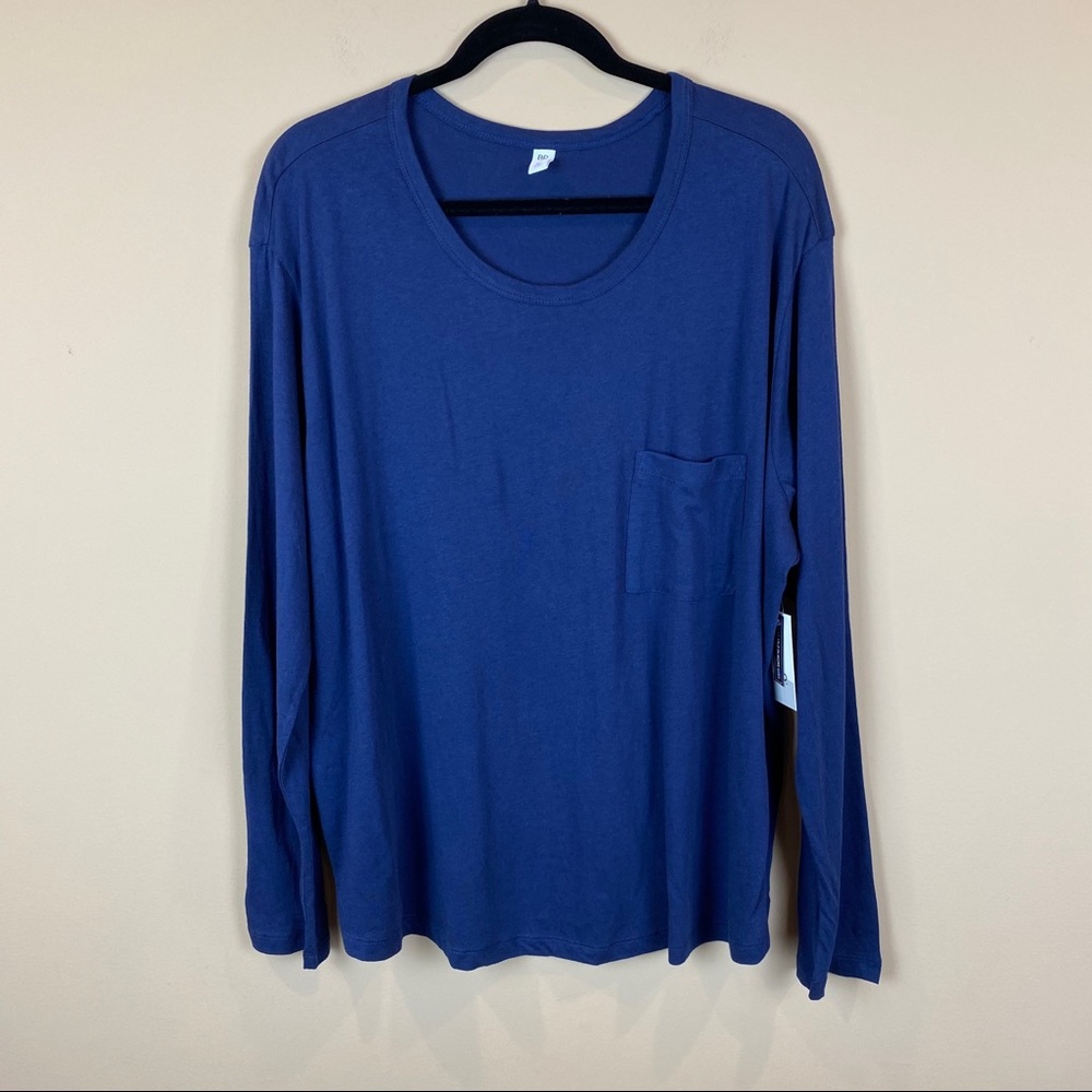 BP. Long Sleeve Top w/ Front Pocket